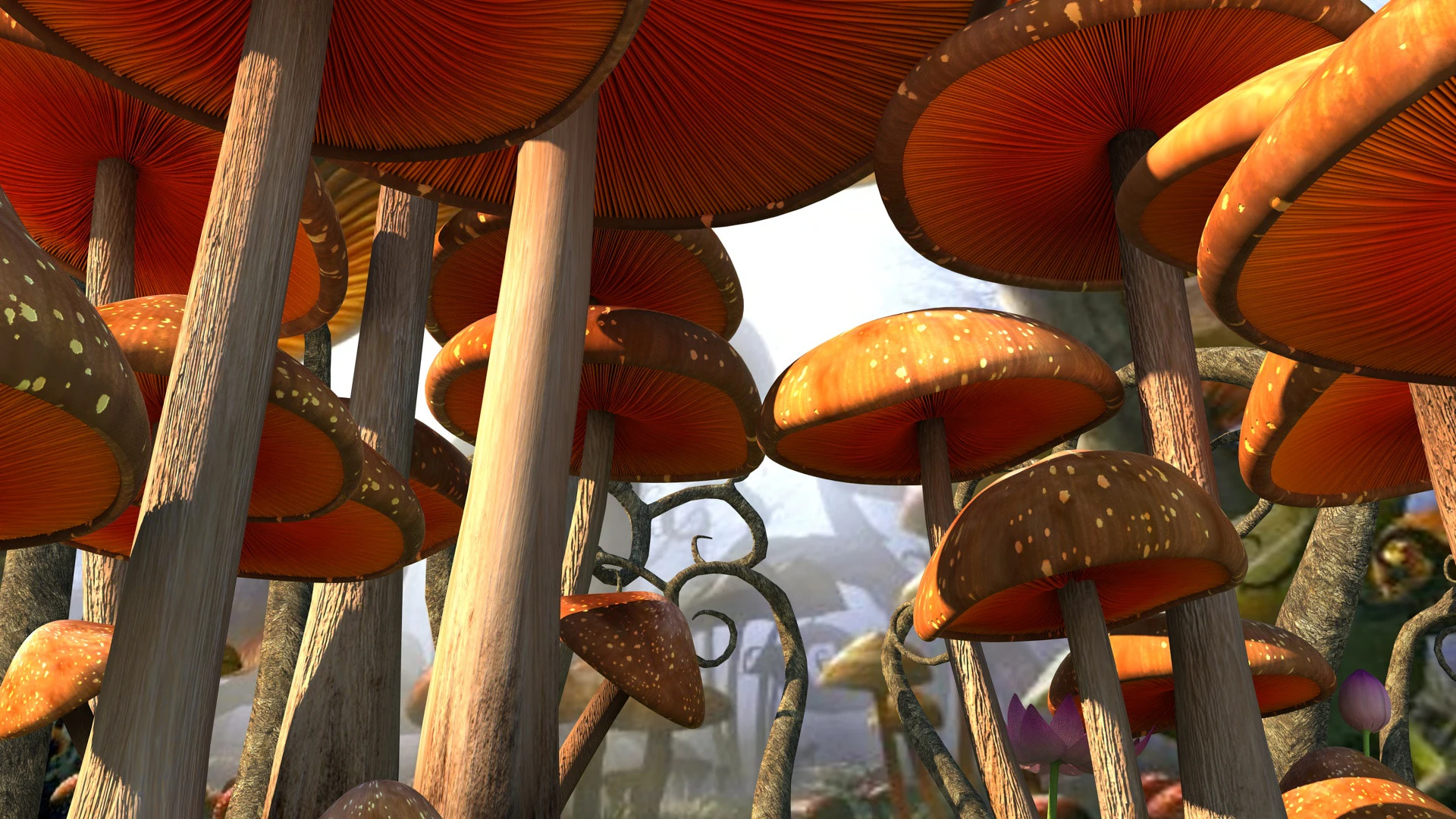 Sewant mushrooms 3D Model .c4d .max .obj .3ds .fbx .stl .blend