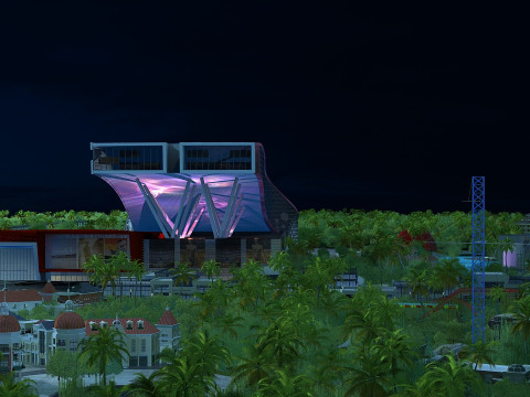 Amusement park 3D 모델