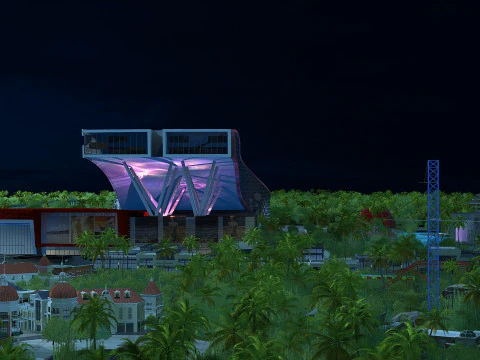 Amusement park 3D Model