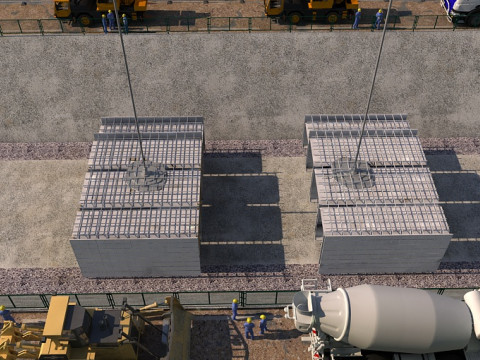 Construction site Modèle 3D