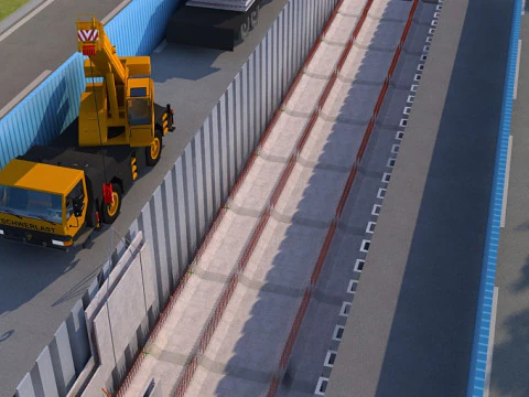 Construction site 3D Model