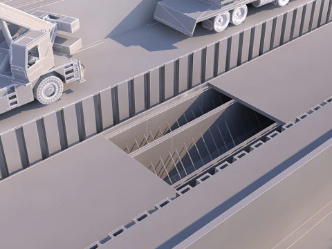 Construction site 3D Model