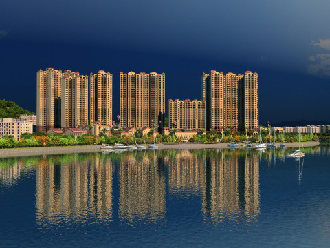 Urban architecture 3D Model