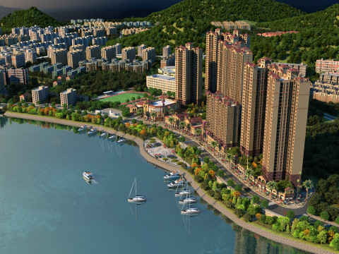 Urban architecture 3D Model