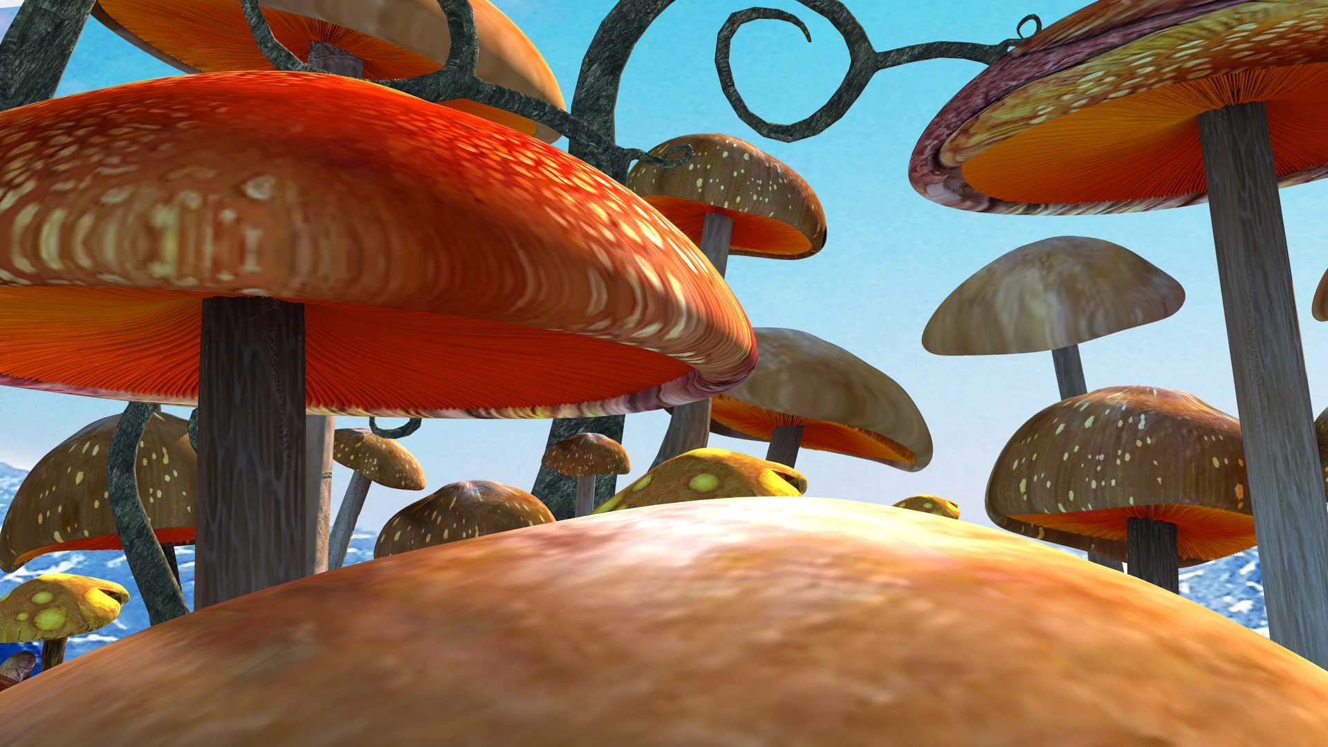 Sewant mushrooms 3D Model .c4d .max .obj .3ds .fbx .stl .blend 