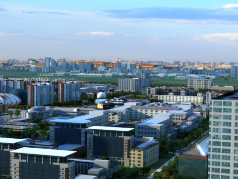 Urban architecture 3D Model