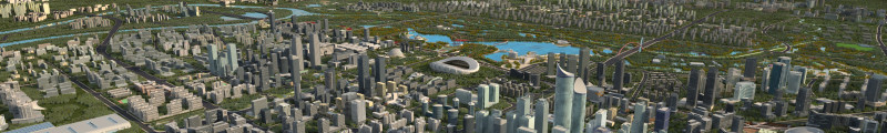 Urban pipeline Modello 3D .c4d .max .obj .3ds .fbx .stl .blend 