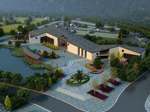 Village 3D Model