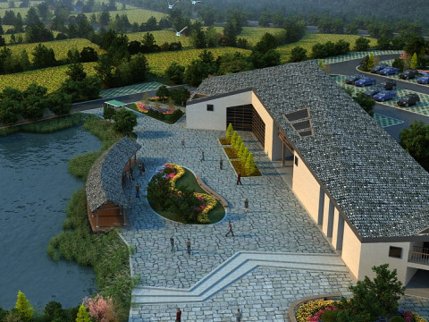 Village 3D 模型