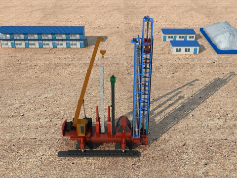 Well drilling Model 3D