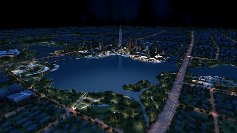 Ban architecture 3D Model .c4d .max .obj .3ds .fbx .stl .blend