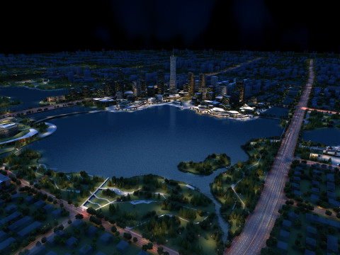 Ban architecture 3D-Modell