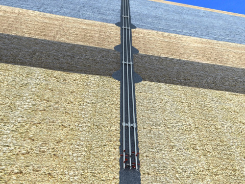 Well drilling 3D-Modell