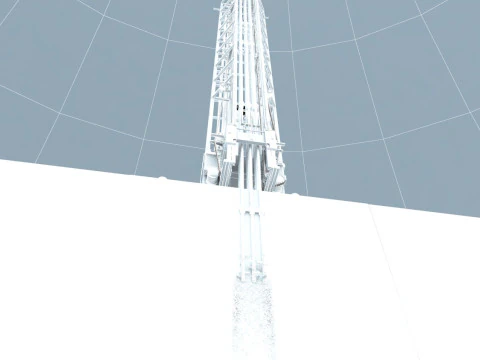 Well drilling 3D Model