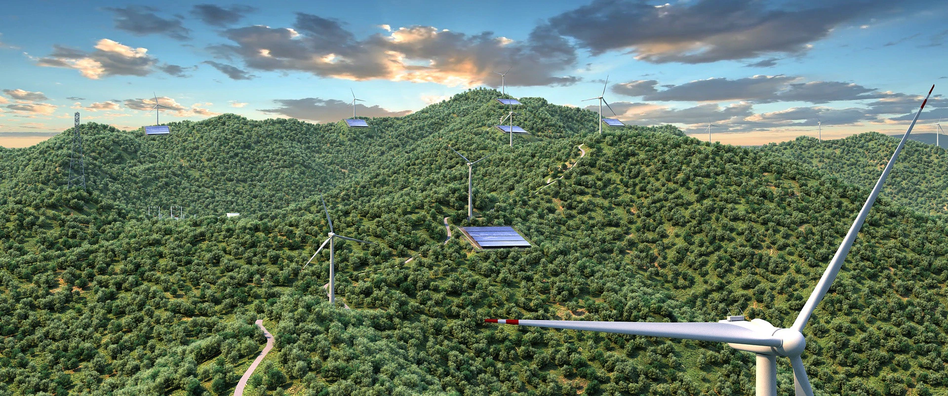 Mulino a vento Modello 3D .c4d .max .obj .3ds .fbx .stl .blend 