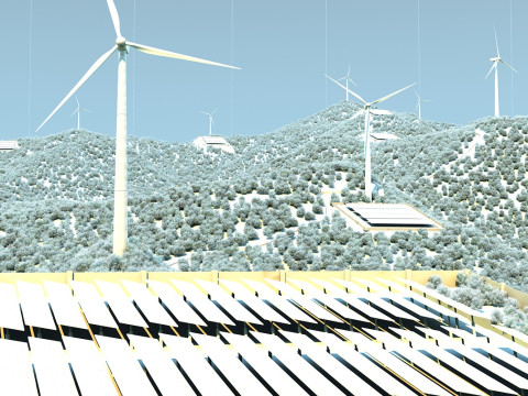 Windmill 3D-Modell