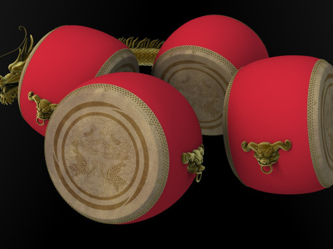 Drum 3D 模型