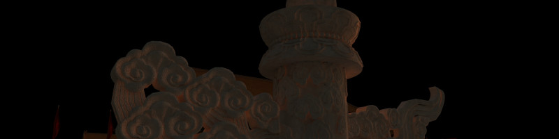 The Forbidden City 3Dモデル .c4d .max .obj .3ds .fbx .stl .blend 