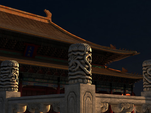 The Forbidden City Modelo 3D