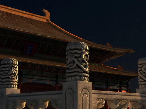 The Forbidden City 3D Model