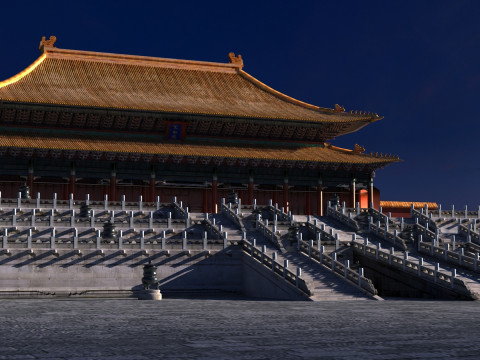 The Forbidden City 3D Model