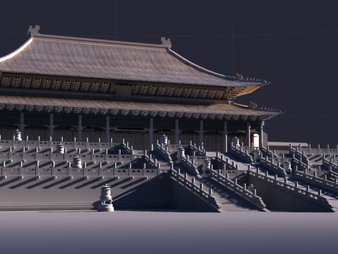 The Forbidden City 3D Model