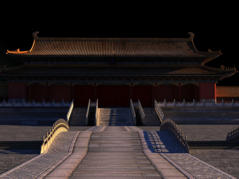 The Forbidden City 3D Model