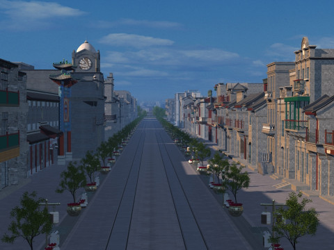 Decorated archway 3D Model