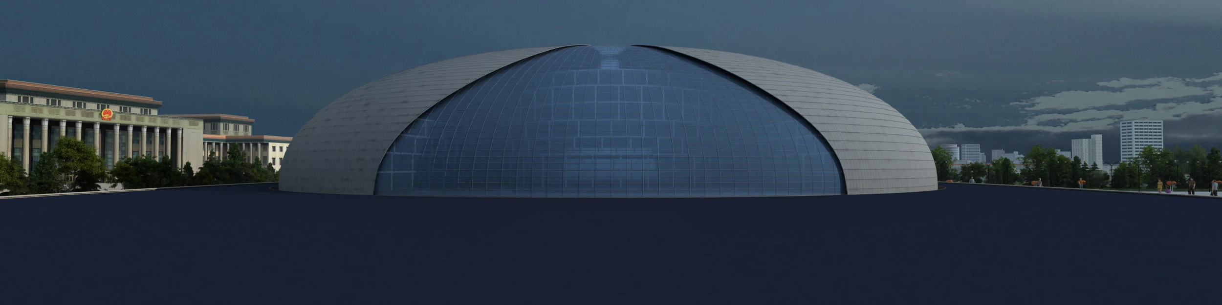 Theatre 3D Model .c4d .max .obj .3ds .fbx .stl .blend
