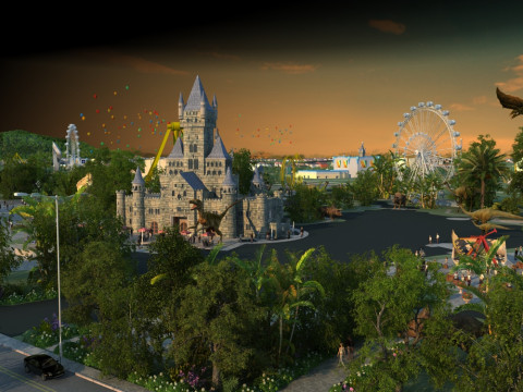Dinosaur paradise 3D मॉडल