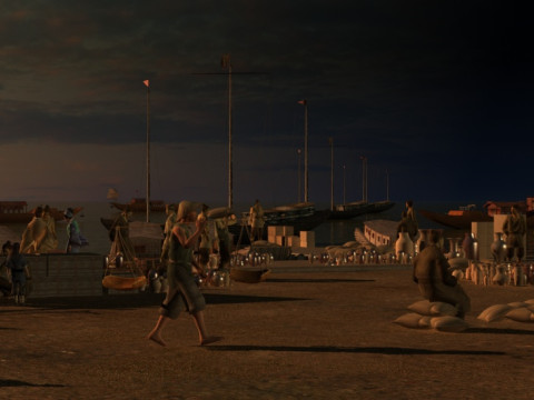 Quay 3D Model
