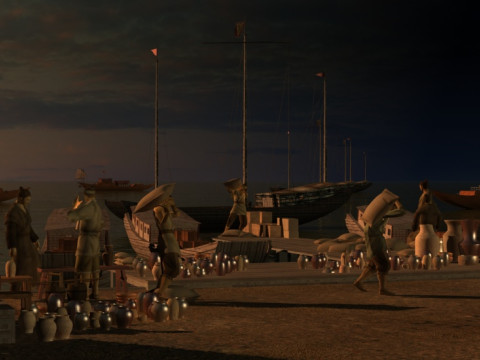 Quay 3D मॉडल