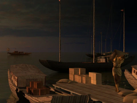 Quay 3D Model