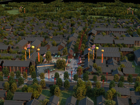 Ancient town Modèle 3D