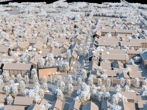 Ancient town 3D Model