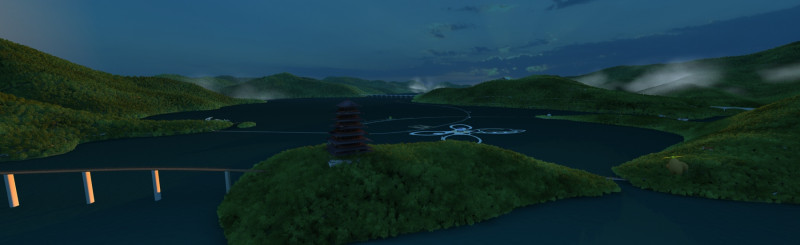 Park Modello 3D .c4d .max .obj .3ds .fbx .stl .blend 