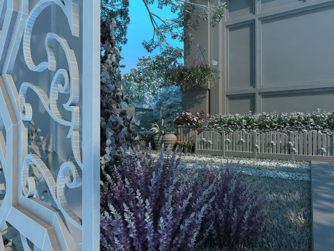 Courtyard 3D 모델