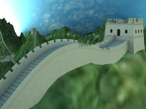 The Great Wall 3D 모델