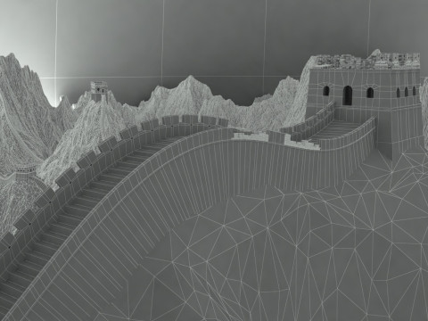 The Great Wall 3D 모델