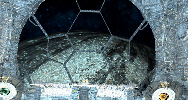 Space architecture Model 3D .c4d .max .obj .3ds .fbx .stl .blend 