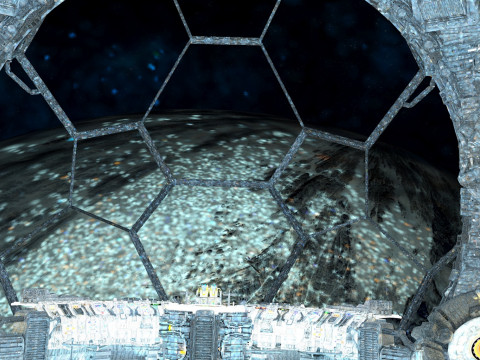 Space architecture 3D Model