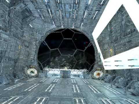 Space architecture Model 3D