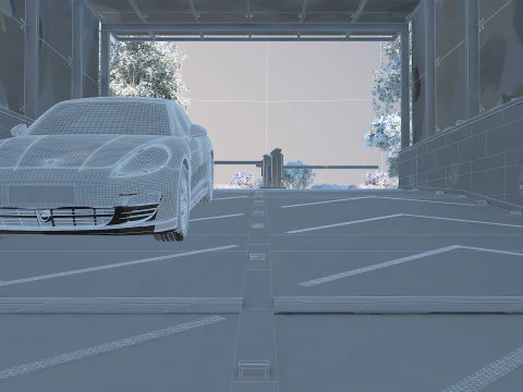 Garage 3D Model
