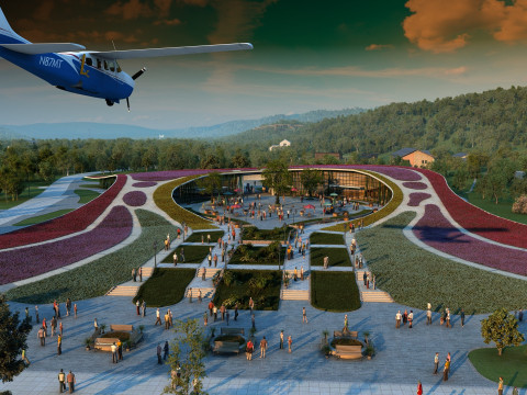 Park 3D Model
