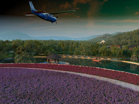 Park 3D Model