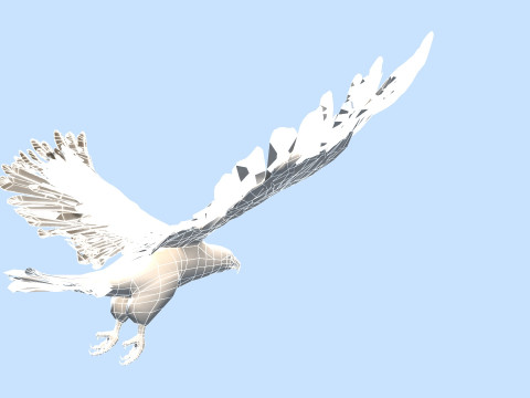 The eagle Modèle 3D