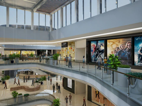 Mall 3D Model