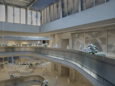 Mall 3D Model