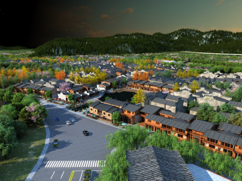 Village 3D Model