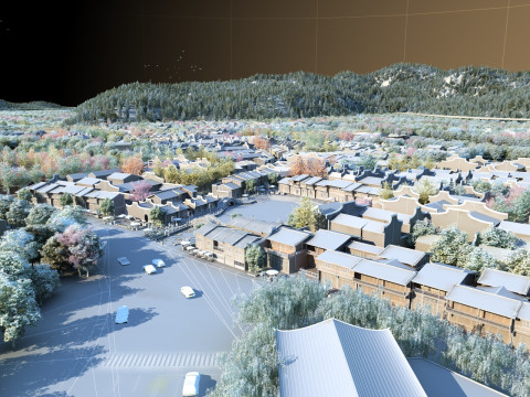 Village 3D Model